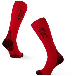 Kompressionsstrümpfe Zulu Run Compression M rot/schwarz red/black