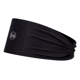 Stirnband Buff Coolnet UV+ Tapered Headband schwarz solid black