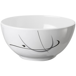Schüssel Brunner Bowl ø 15 cm weiß/schwarz Serenade