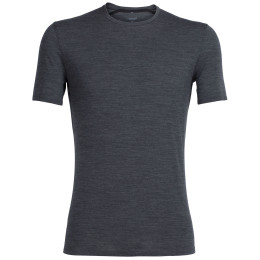 Herren-T-Shirt Icebreaker Mens Anatomica SS Crewe grau JetHthr/Silver/Black