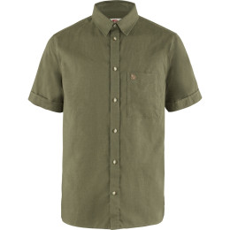 Herrenhemd Fjällräven Övik Travel Shirt SS M 2022 grün green