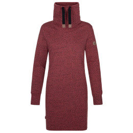 Damenkleid Loap Ebunka rot Pink