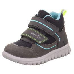 Kinderschuhe Superfit Sport7 Mini Grau/Gelb grau Grau/Gelb