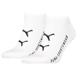 Socken Puma Cat Logo Sneaker 2P weiß white