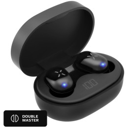 Kabellose Kopfhörer FIXED Boom Joy schwarz