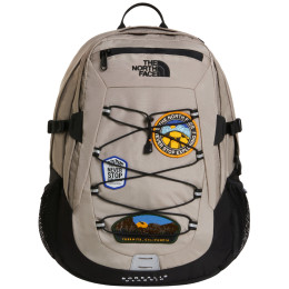 Rucksack The North Face Borealis Classic Patch grau Stone Slab/TNF Black/Pa