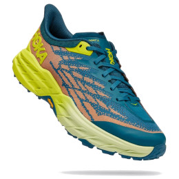 Herrenschuhe Hoka M Speedgoat 5 Wide blau Blue Coral / Evening Primrose