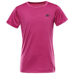 Kinder-T-Shirt Alpine Pro Basiko Fuchsia
