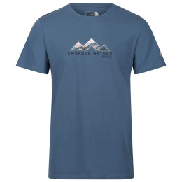 Herren-T-Shirt Regatta Breezed III blau Stellar
