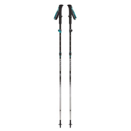Damen Trekkingstöcke Black Diamond DISTANCE FLZ Z-POLES schwarz