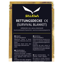 Rettungsdecke Salewa Rescue Blanket gold Gold/Silver
