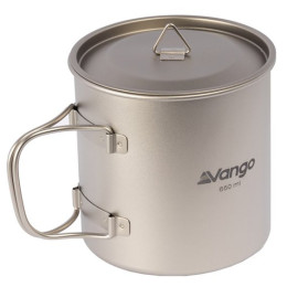 Tasse Vango Titanium Single Walled 650ml Mug silber Titanium