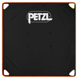 Plane unters Seil Petzl Tarp schwarz