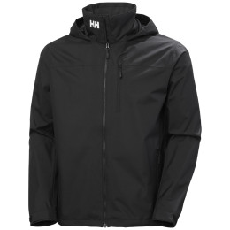 Herrenjacke Helly Hansen Crew Hooded Jacket 2.0 schwarz Black