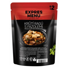 Fertigessen Expres menu Putenragout mit Bohnen 600 g