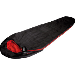 Schlafsack High Peak Pak 600 (2019) schwarz/rot