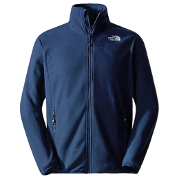 Herren-Sweatshirt The North Face M 100 Glacier Full Zip 2023 blau SUMMIT NAVY