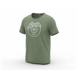 Herren-T-Shirt Devold Active Explore Tee Man grün Forest