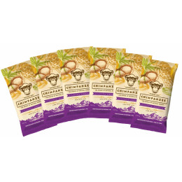Set Chimpanzee Energy Bar Crunchy Peanut 55g - 6ks lila CrunchyPeanut