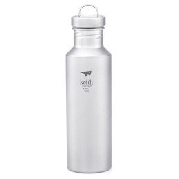 Flasche Keith Titanium Titanium Sport Bottle 700 ml grau