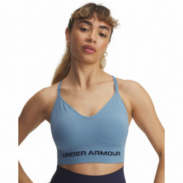 Sport-BH Under Armour Vanish Seamless Low Bra blau/grau Blue
