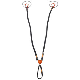 Rundschlinge Camp X-Gyro Leash - 92/147 Cm schwarz/orange
