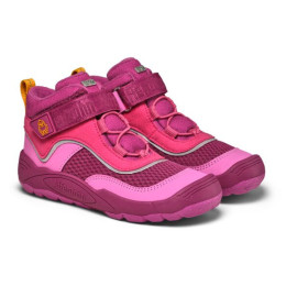 Dětské barefoot boty Affenzahn Low Boot Vegan Explory Bird rosa Bird