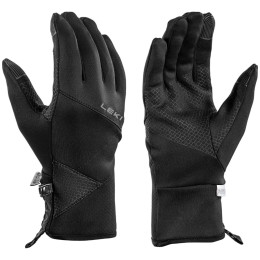 Skihandschuh Leki Traverse schwarz black