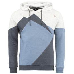 Herren-Sweatshirt Chillaz Villach Hoody blau/weiß blue melange
