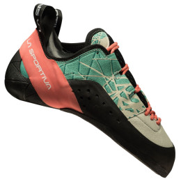 Damen Kletterschuhe La Sportiva Kataki Woman grau/grün Mint/Coral