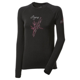 Damen-T-Shirt Progress Triko E NDRZ 28PA schwarz Black