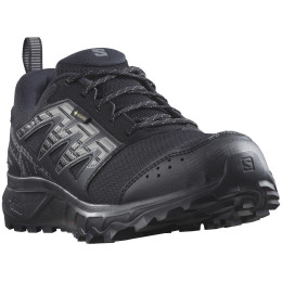 Herren Laufschuhe Salomon Wander Gore-Tex schwarz Black / Pewter / Frost Gray
