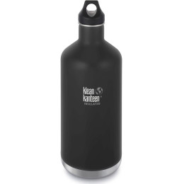 Thermoflasche Klean Kanteen Insulated Classic Cap 1900 ml schwarz shale black