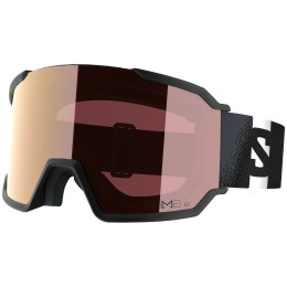 Skibrille Salomon S/View 3 Sigma schwarz Black