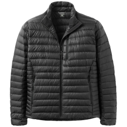 Herrenjacke Rab Microlight Down Jacket schwarz