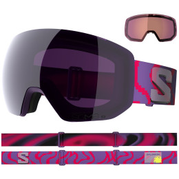 Skibrille Salomon Radium Pro S Sigma + 1 Lens lila Pansy