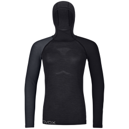 Damen Funktions-Sweatshirt Ortovox 120 Competition Light Hoody schwarz Black Raven