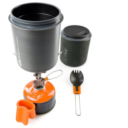 Geschirrset GSI Outdoors Halulite Minimalist grau