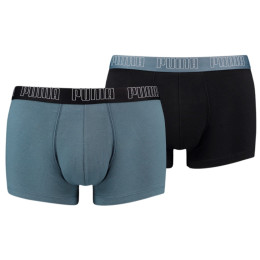 Herren-Boxershorts Puma Basic Trunk 2P blau blue