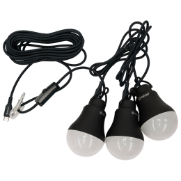 Glühbirnen-Set Outwell Epsilon Bulb Set schwarz/grau Black Grey