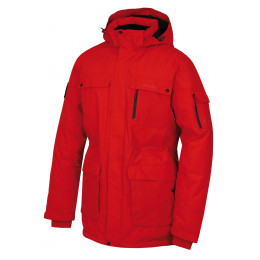 Herren-Daunenjacke Husky Dantex M rot
