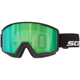 Skibrille Scott Goggle Trace Pro Compact schwarz/grün black/green chrome S2