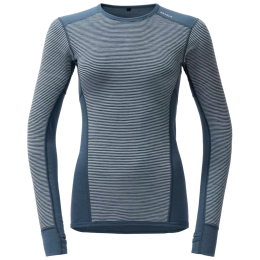 Damen-Funktionsshirt Devold Reverso Merino Shirt Wmn blau Dawn