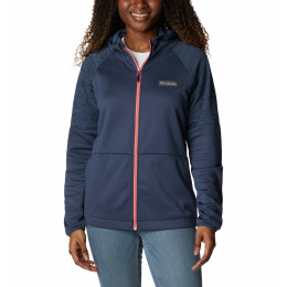 Damen-Sweatshirt Columbia Windgates™ FZ blau Nocturnal, Nocturnal Heather