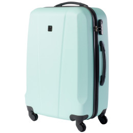 Koffer auf Rollen Elbrus Roma 72l hellblau Bay/EiffelTower