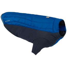 Hundebekleidung Ruffwear Powder Hound Jacket blau Blue Pool
