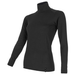 Damen-Funktionsshirt mit langen Ärmeln Sensor Double Face schwarz černá