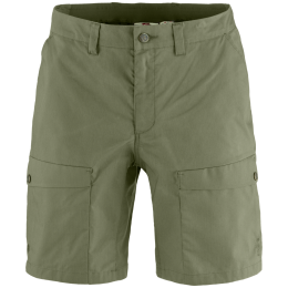 Herrenshorts Fjällräven Abisko Hybrid Trail Shorts M grün Laurel Green