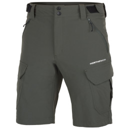 Herrenshorts Northfinder Anthon grün/dunkelgrau 300darkgreen