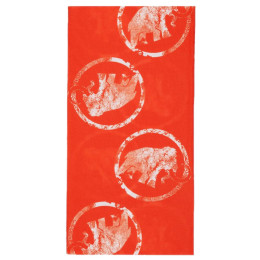 Halswärmer Mammut Neck Gaiter rot/weiß hot red/white